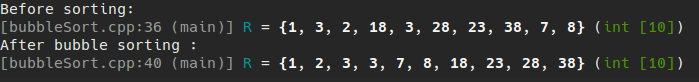  bubble_sort 